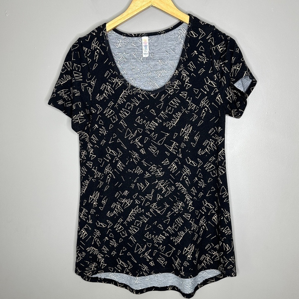 Lularoe scribble print oversized tshirt